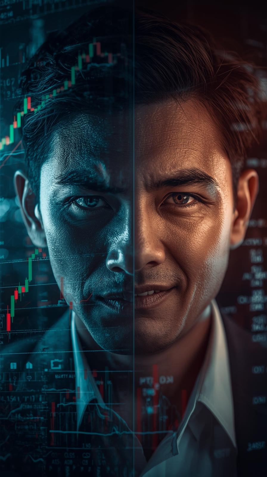 Chart penuh garis Bollinger yang menonjol, trader bingung vs trader senyum puas._Trader daripada indonesia Chart penuh garis Bollinger yang menonjol, trader bingung vs trader senyum puas._Trader daripada indonesia